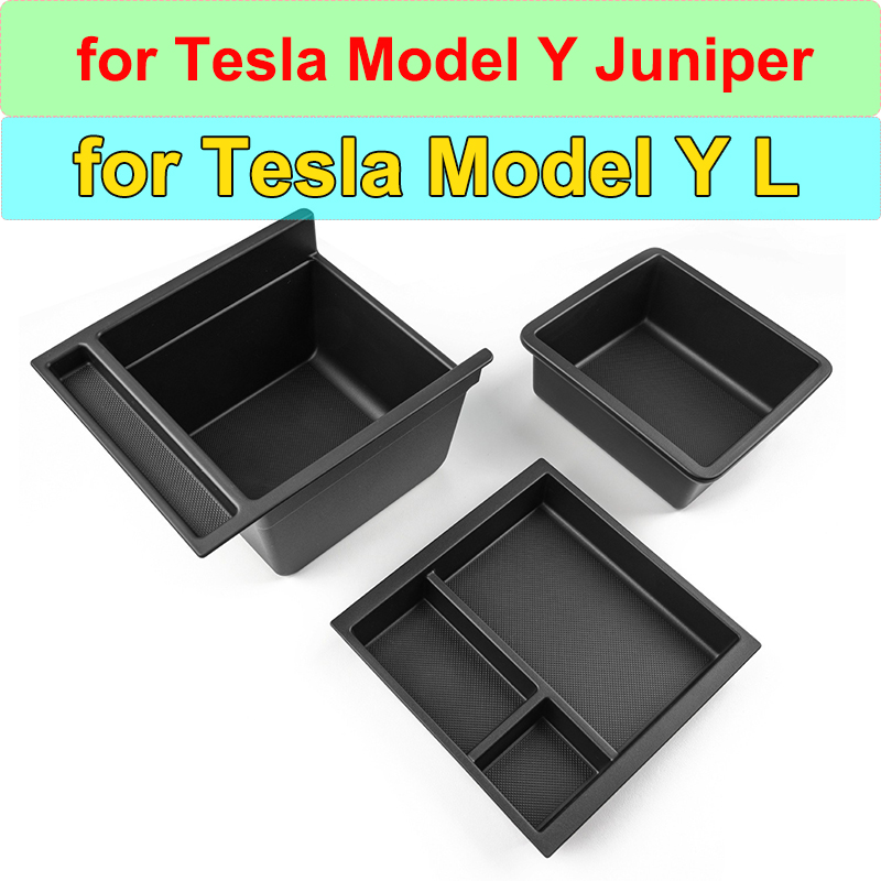 Tesla Model Y 前备箱 LED 灯推荐:夜晚太暗的问题会改善(附:中控收纳盒) 2 特斯拉 Model Y 中控收纳盒 AliExpress 商品图片